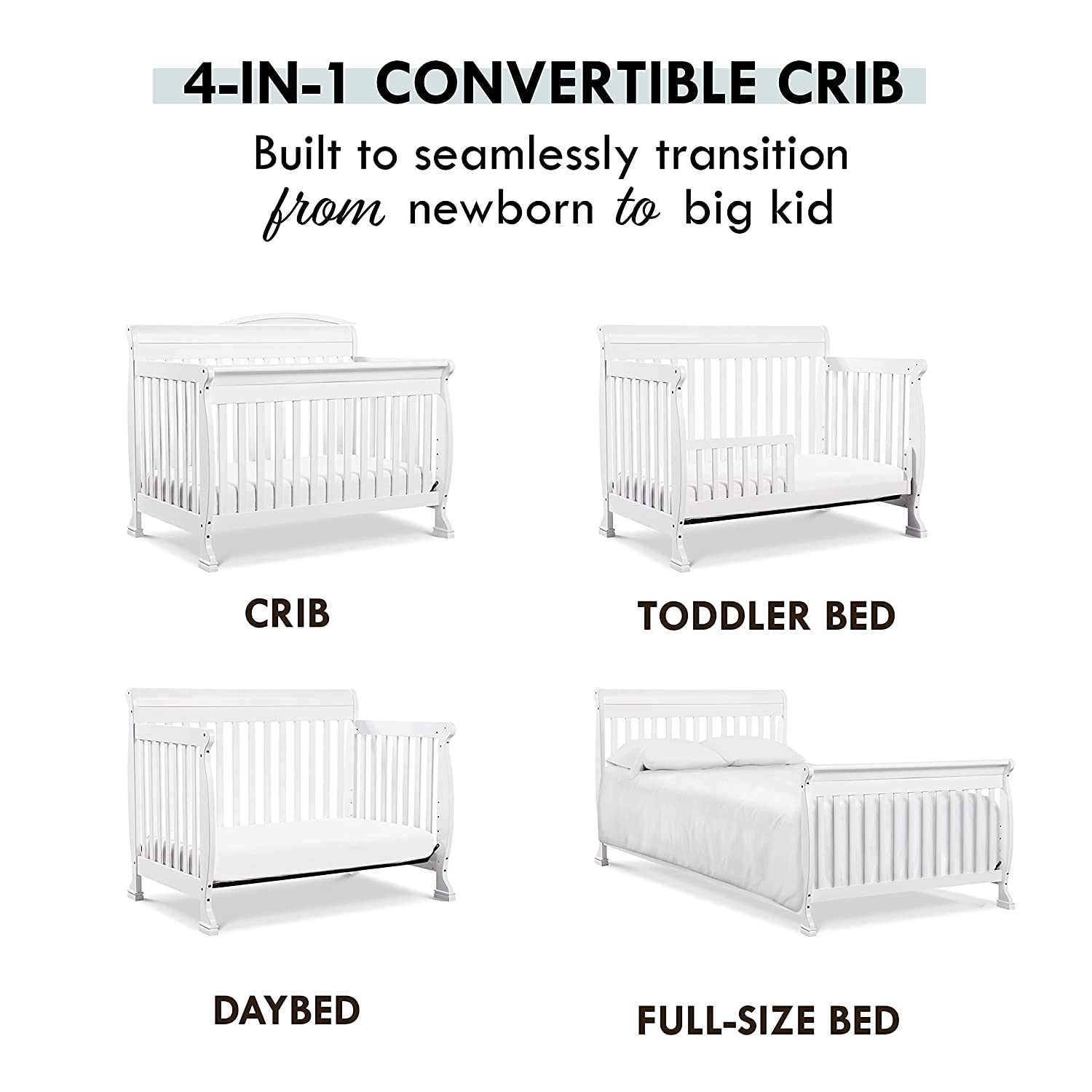 Kalani 4 hotsell 1 convertible crib