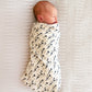 Burt's Bees Baby Organic Baby 3-pack Muslin Swaddle Blankets (Breezy Palms)