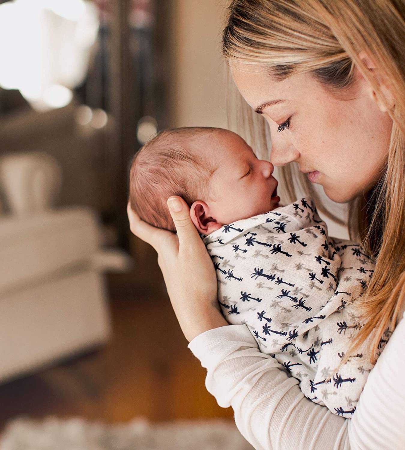 Burt's bees shop baby swaddling blanket