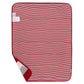 Burts Bees Baby Organic Baby Reversible Blanket (Holiday Jumbo Stripe)