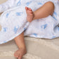 2-pack Essentials Cotton Muslin Swaddle Blanket (Time to Dream)