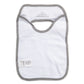 Burts Bees Baby Organic Baby Pull On Bibs 4-pack (Bee Essentials Heather Grey)