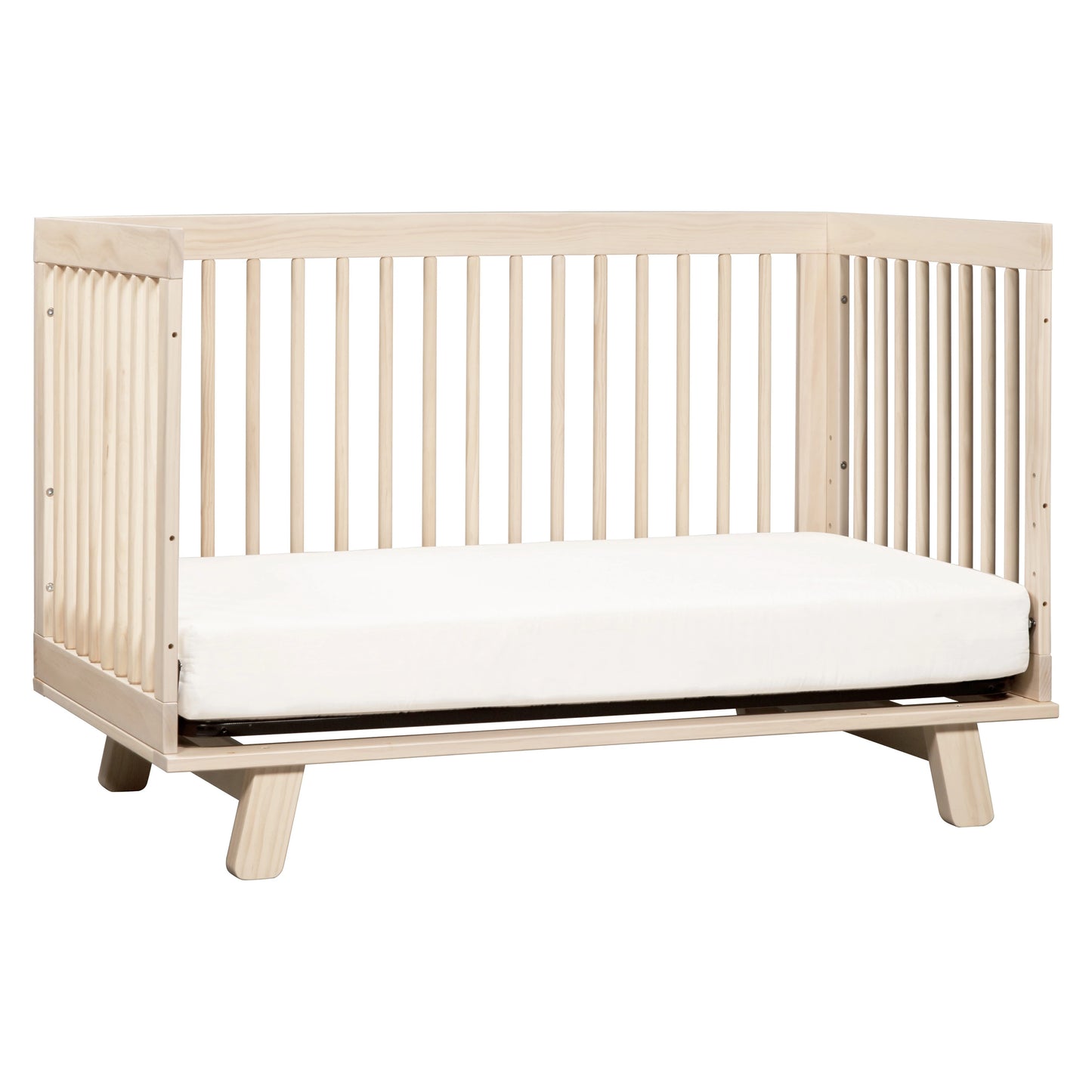 Hudson 3-in-1 Convertible Crib with Toddler Bed Conversion Kit, Greenguard Gold Certified