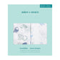 2-pack Essentials Cotton Muslin Swaddle Blanket (Time to Dream)