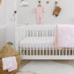 Burt's Bees Baby BEESNUG® Fitted Crib Sheet (Graceful Swans Blossoms)