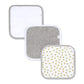 Burts Bees Baby Organic Cotton Wash Cloths 3-pack (Honey Bee)