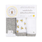 Burts Bees Baby Organic Cotton Wash Cloths 3-pack (Honey Bee)