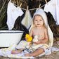 Burts Bees Baby Organic Cotton Hooded Towels 2-pack (Little Ducks)