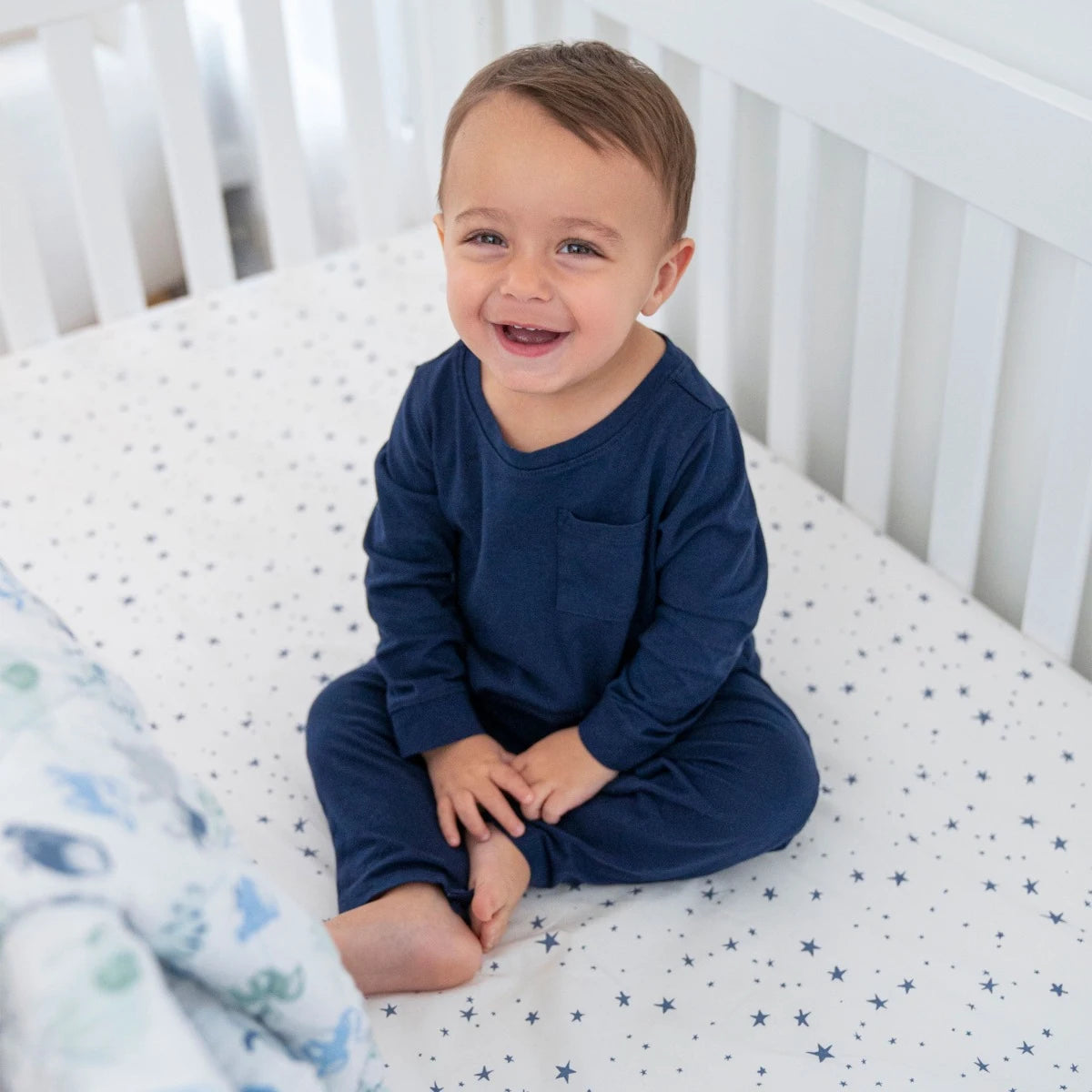 2-pack Essentials Cotton Muslin Swaddle Blanket (Time to Dream)